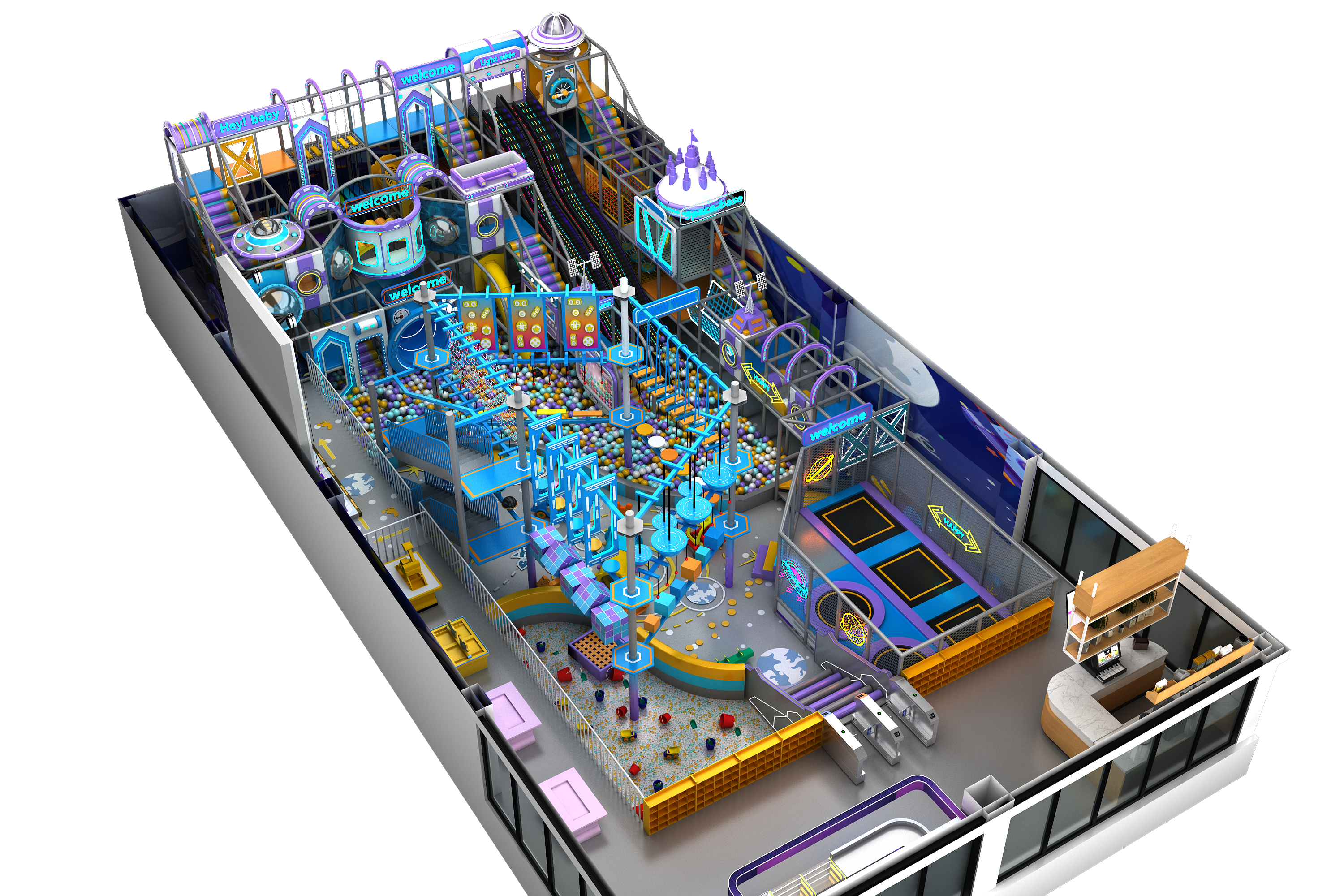 300 m² Indoor Playground