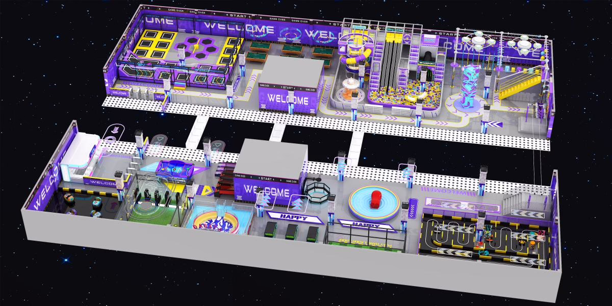 2400㎡ indoor playground